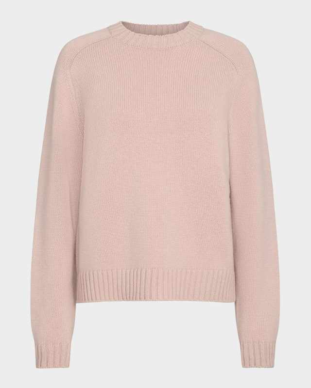 New Jill Crewneck Cashmere Pullover